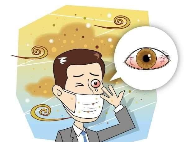 مدى تأثير الغبار على العين - cocyta.com