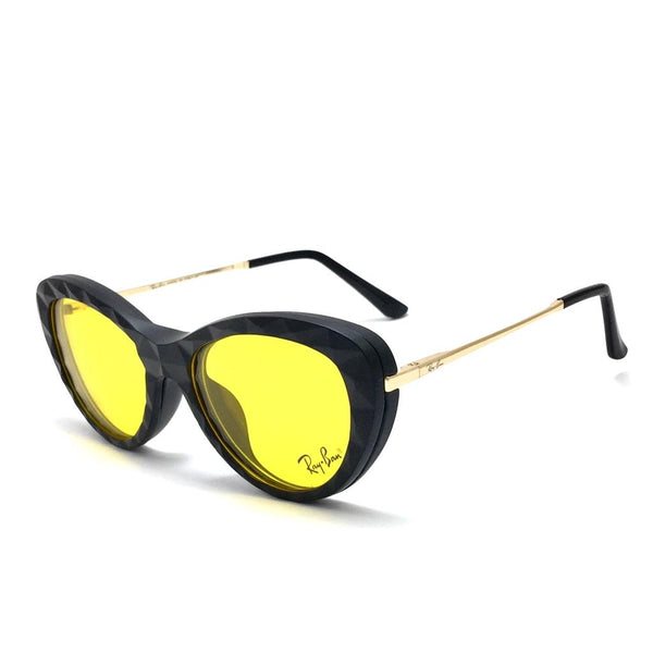 (5 in 1) ريبان  cateye Sunglasses Polarized clip on