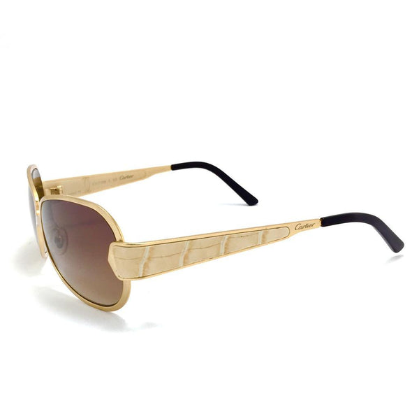 كارتيه-oval sunglasses for women  EDITION - cocyta.com 