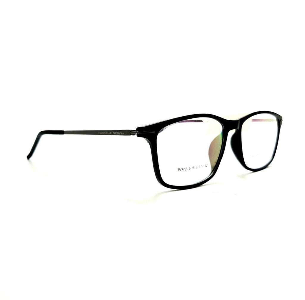 بورش ديزاين - Rectangle frame men eyeglasses PO7015#