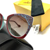  rounded frame sunglasses FF 8001