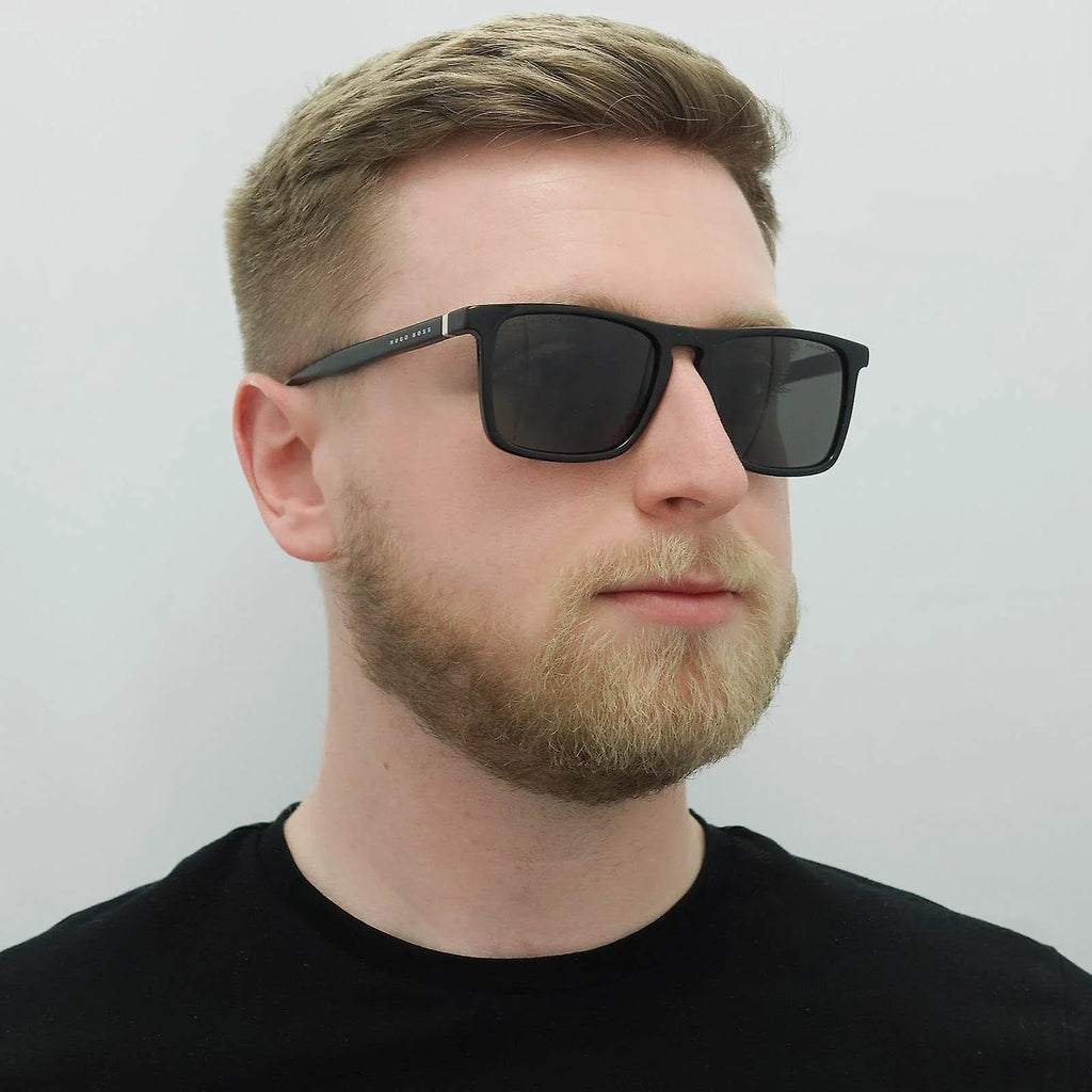 هوجو بوص- rectangle sunglasses for men BOSS1082/S/T