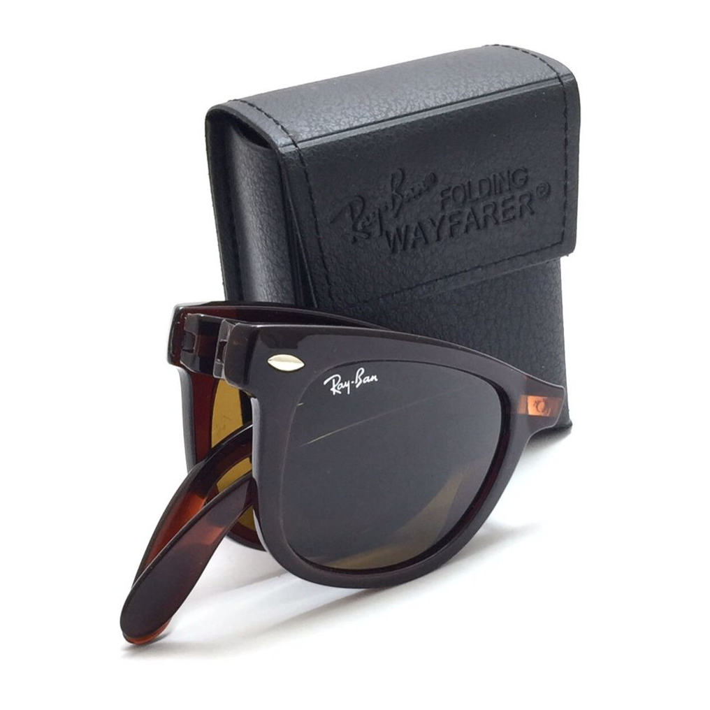 ريبان ( لون بني ) RB4105 Wayfarer Folding Sunglasses