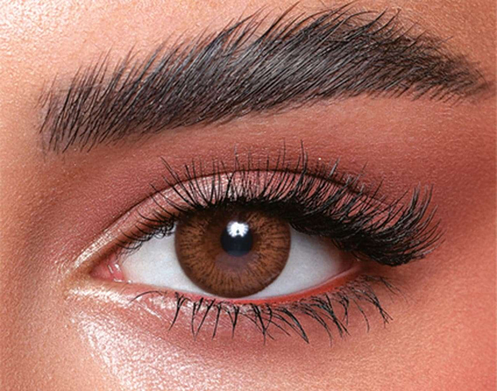 Bella Elite Cosmetic contact lenses - Cinnamon Brown