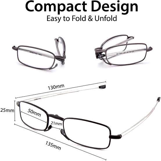 نظارات القراءة الجاهزة والقابلة للطي  Foldable reading glasses 