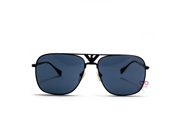 امبريو ارمانى - rectangle frame -double bridge-men Sunglasses EA2058