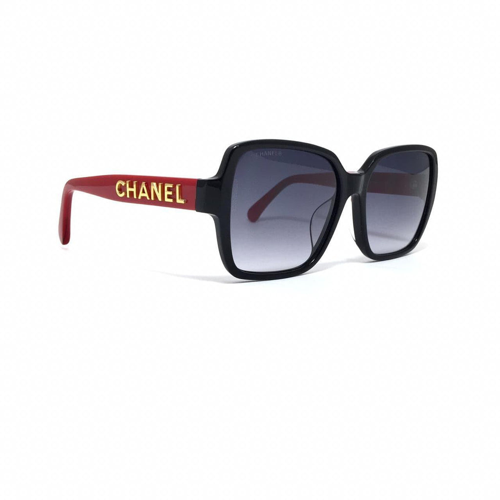  - squared black - women sunglasses #5408