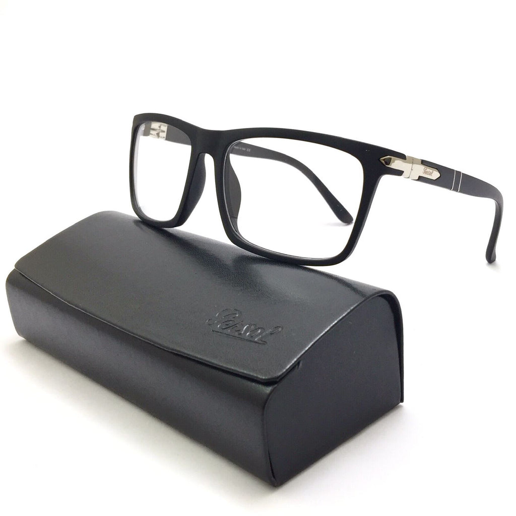 بيرسول - rectangle black eyeglasses 2802 Cocyta