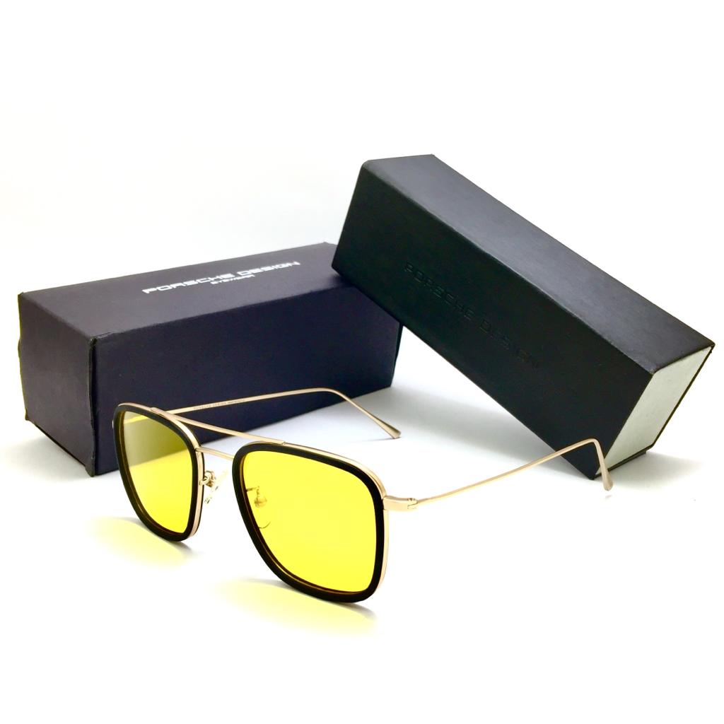 بورش ديزاين-rectangle Sunglasses For Men R7417 Cocyta