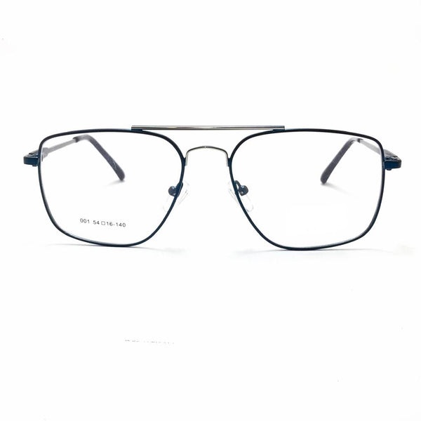 black horse-eyeglasses rectangle 001 Cocyta