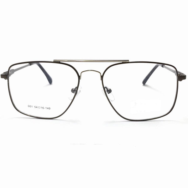 black horse-eyeglasses rectangle 001 Cocyta