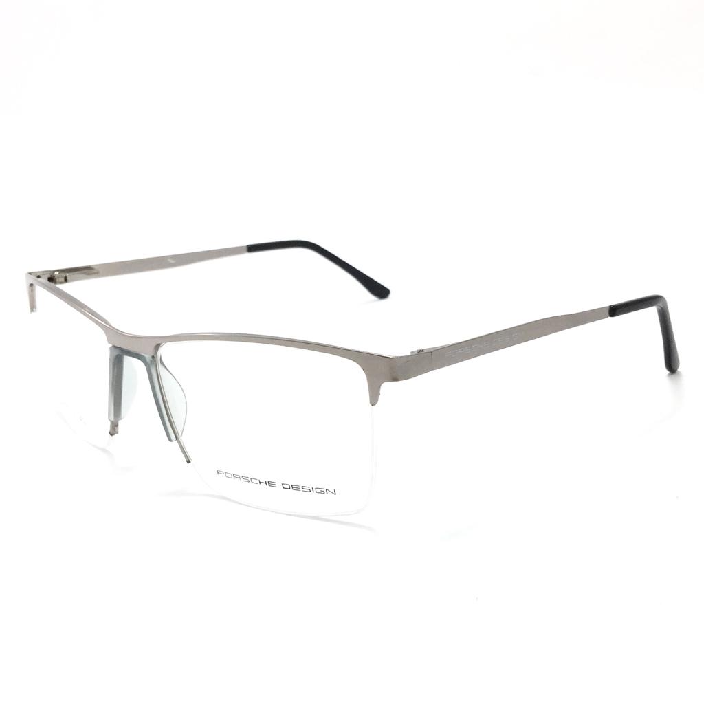نظارة طبية نصف اطار مستطيلة الشكل من بورش ديزاين 8154