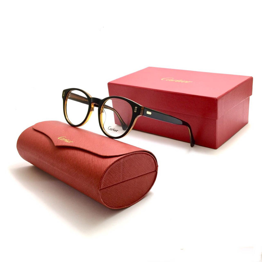 كارتييه-round eyeglasses CT03410