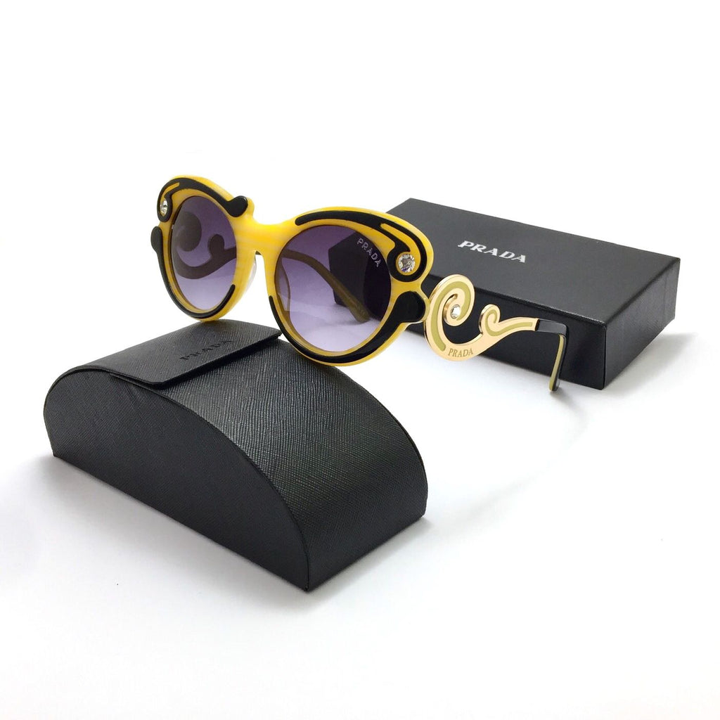 برادا-oval sunglasses for women SPR0542S