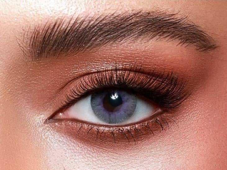 Bella Elite Cosmetic contact lenses- Lavender Grey