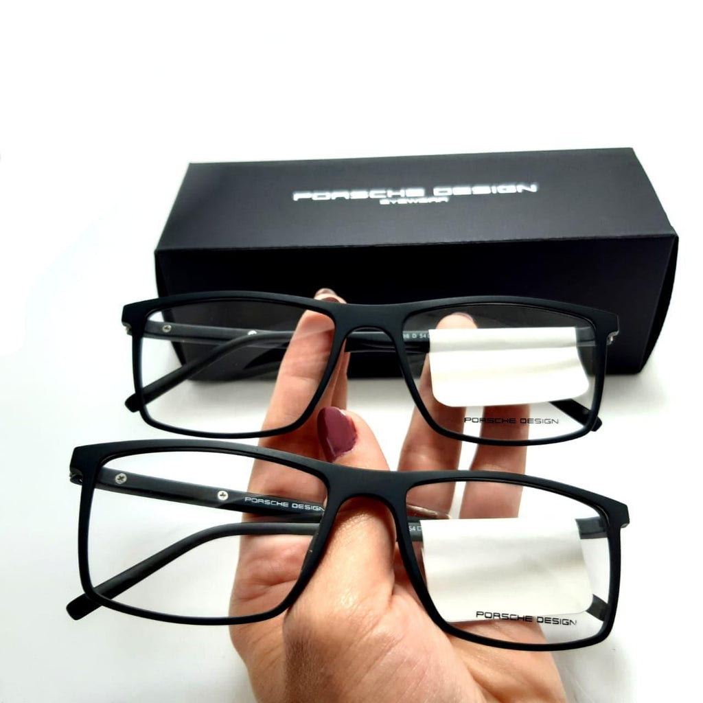 بورش ديزاين - Rectangle frame men eyeglasses #8498
