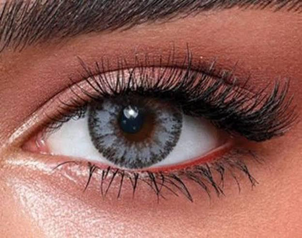 Bella Glow Cosmetic contact lenses- Radiant Grey - cocyta.com 
