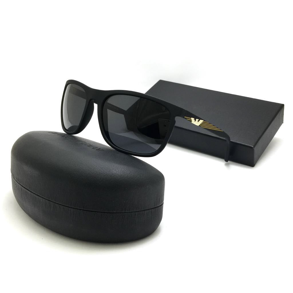 امبريو ارمانى-rectangle sunglasses for men 4004 Cocyta