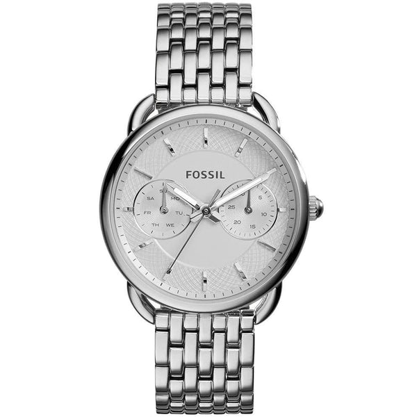 ساعة فوسيل للنساء , Fossil , Tailor ES3712 , Metal , Women , Silver , Original