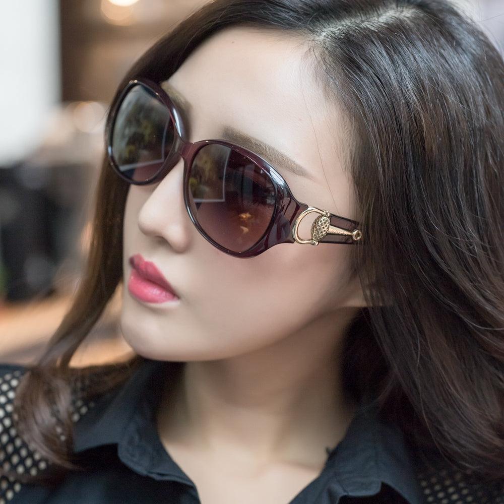 جوتشى-oval women sunglasses GG3726 - cocyta.com 