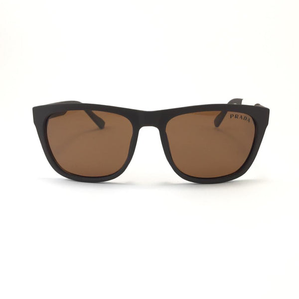 برادا brown Sunglasses 3533