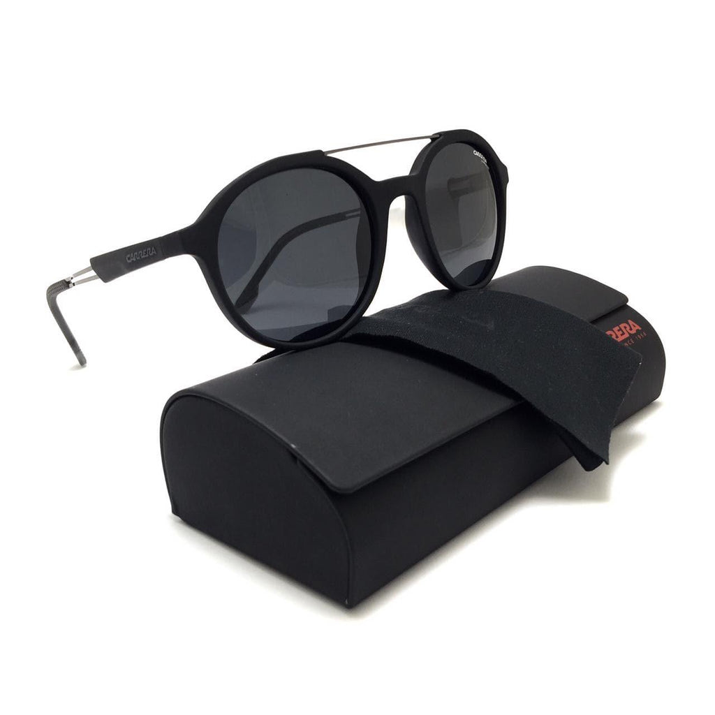 كاريرا - Circle Black Sunglasses double bridge c5052