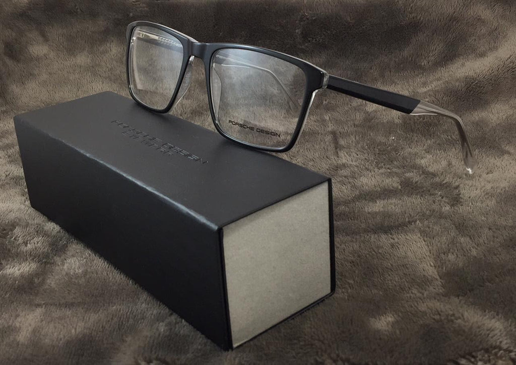 Eyeglasses , بورش ديزاين , A 1283 , Men , Black, Larg size