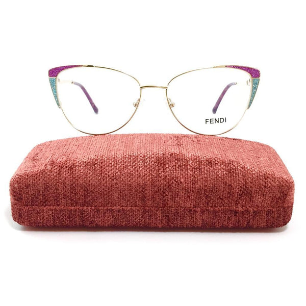 فيندى - cateye shape Women eyeglasses old 6003