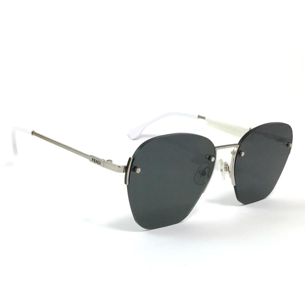 فيندى-rectangle sunglasses for women ff0528