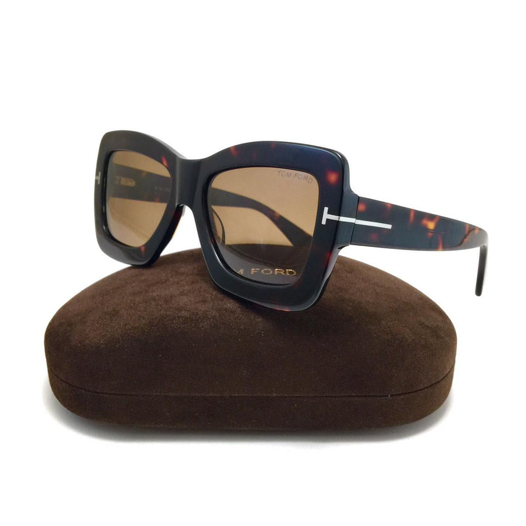 توم فورد- rectangle unisix sunglasses ft 0664
