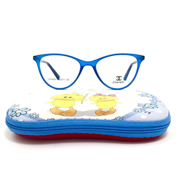 شانيل-Cateye unisex kids Eyeglasses tr86001