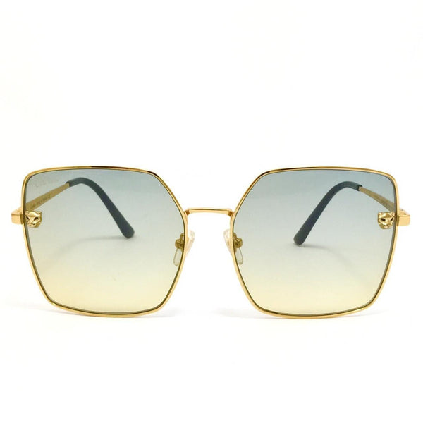كارتيه - Squre Frame -Women Sunglasses CT01285#