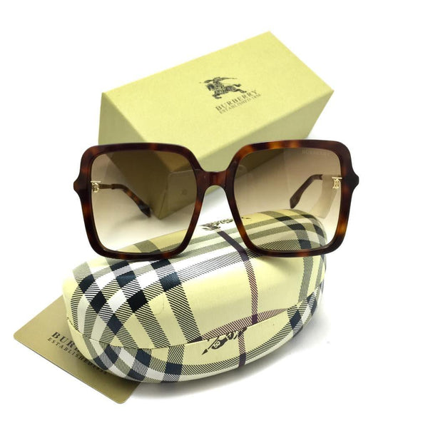 بربرى-square sunglasses for women B4357