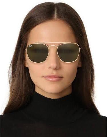 ريبان-rectangle unisex sunglasses rb3557