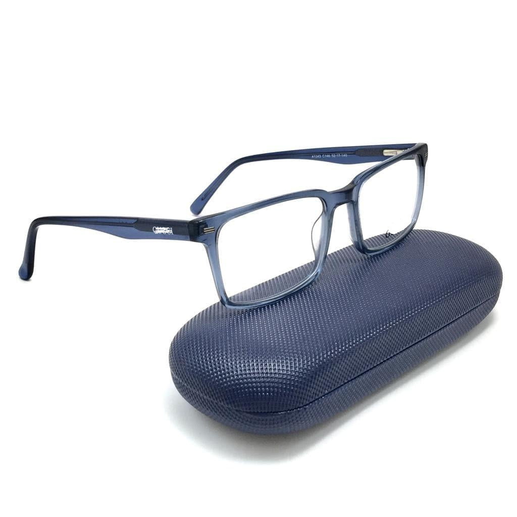 جوتشى-rectangle eyeglasses for unisex a1343