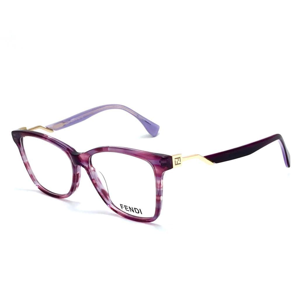 فيندى-rectangle eyeglasses for women FF5411