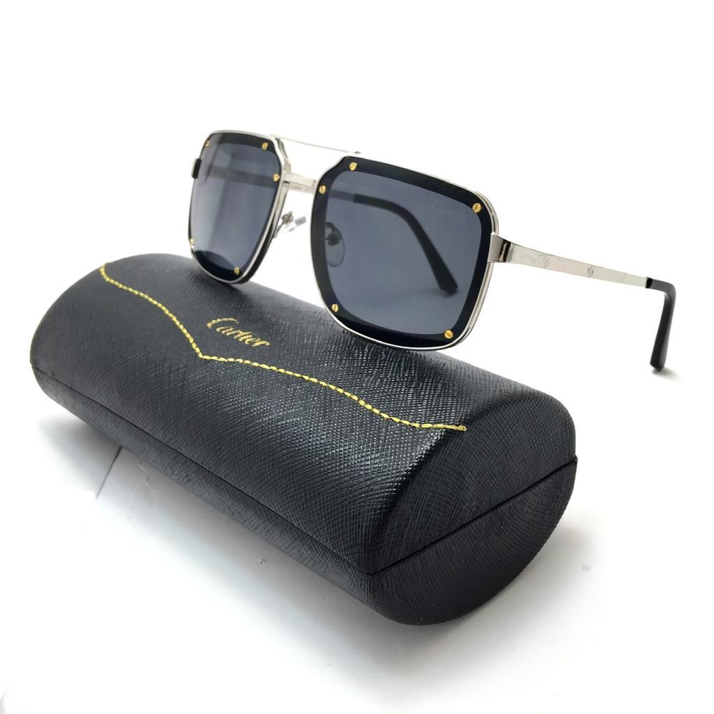 كارتيه-rectangle sunglasses for men CA0194 - cocyta.com 