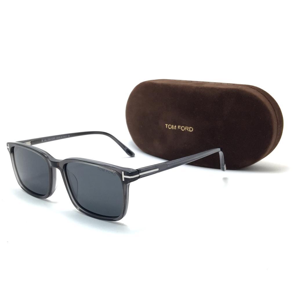 توم فورد- rectangle sunglasses FT5735-B - cocyta.com 