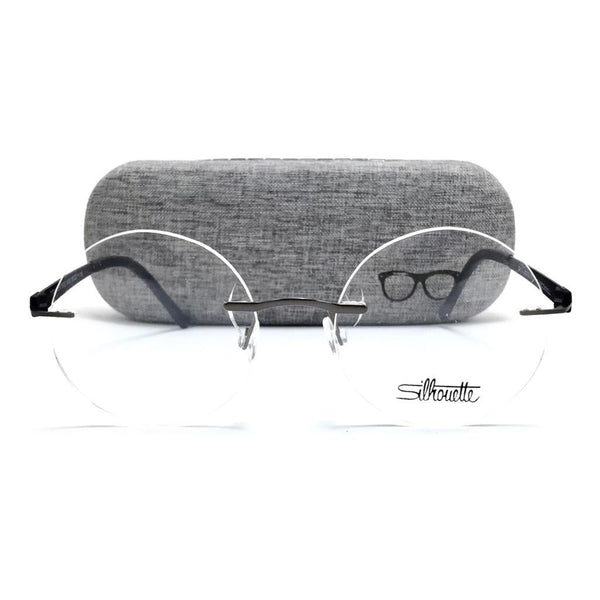 سيلوت  Circle  with Metal Sides Eyeglasses #6058 - cocyta.com 