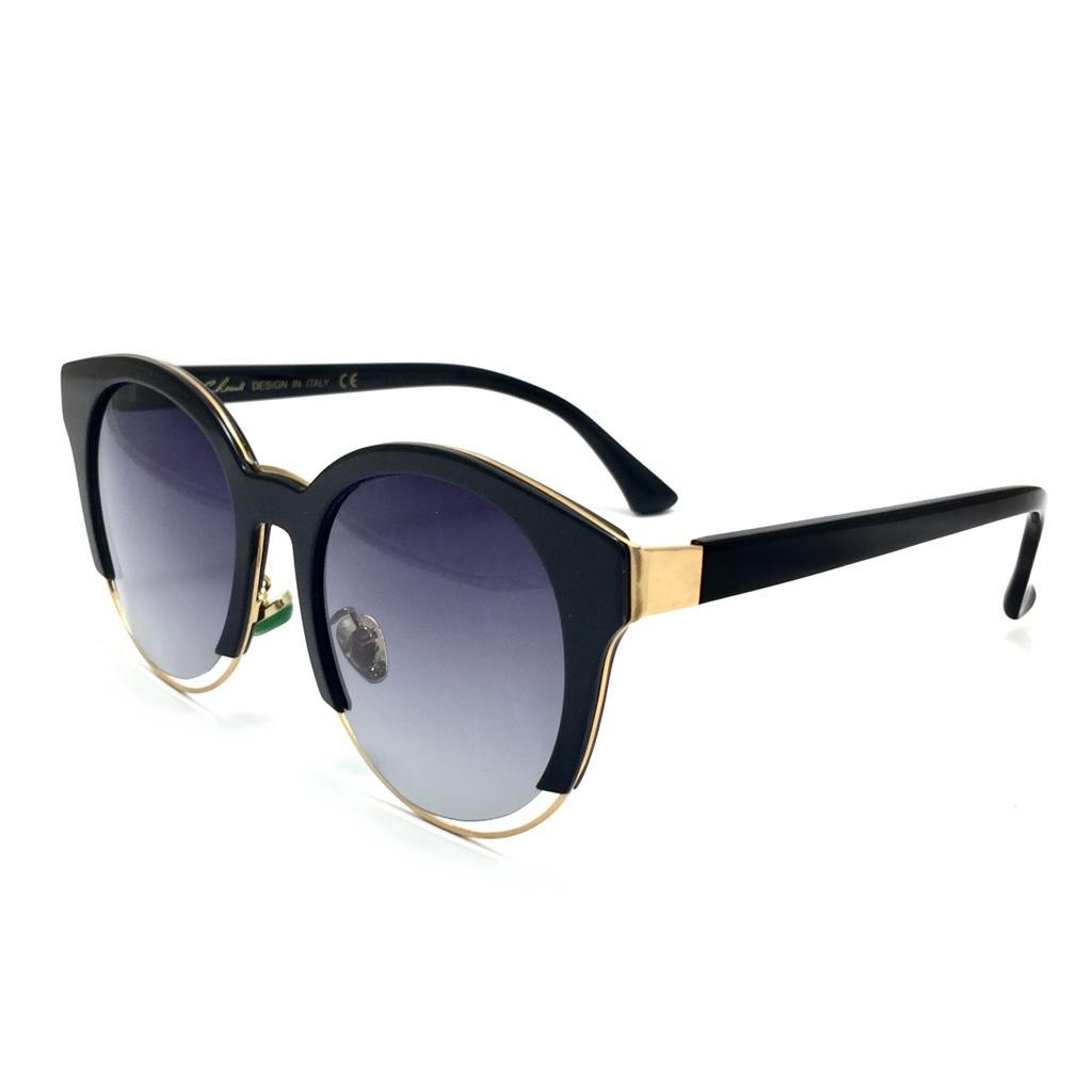 round sunglasses for women  , METALIC - cocyta.com 