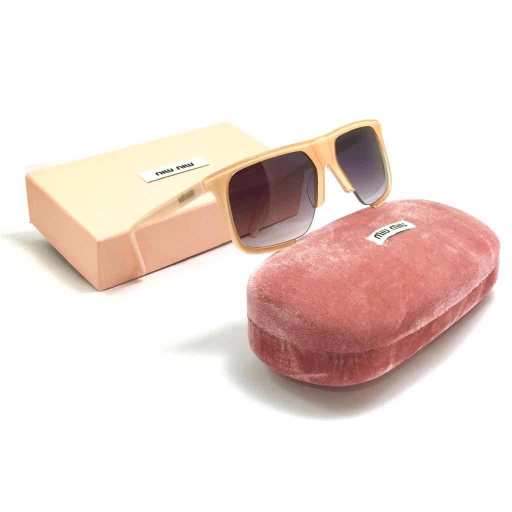 ميوميو-rectangle women sunglasses  SMU18NS Cocyta