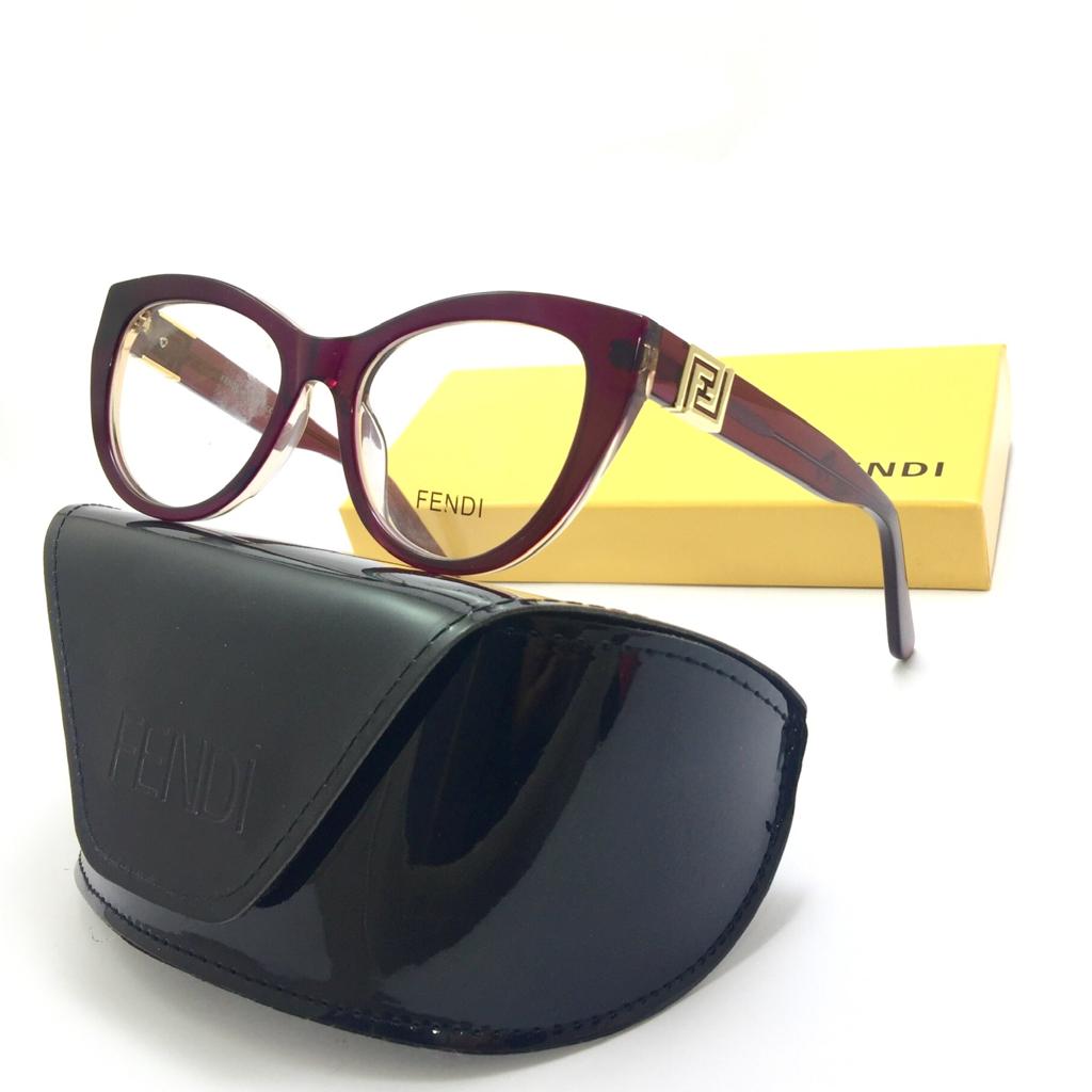 فيندى-cateye eyeglasses for women FE0446 Cocyta