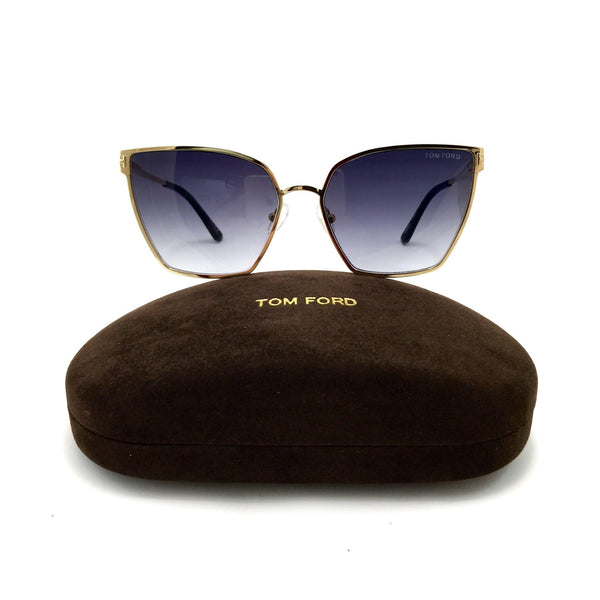 Cat eye sunglasses for women توم فورد HELENA TF653⁩