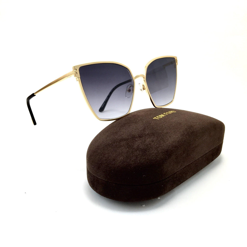Cat eye sunglasses for women توم فورد HELENA TF653⁩