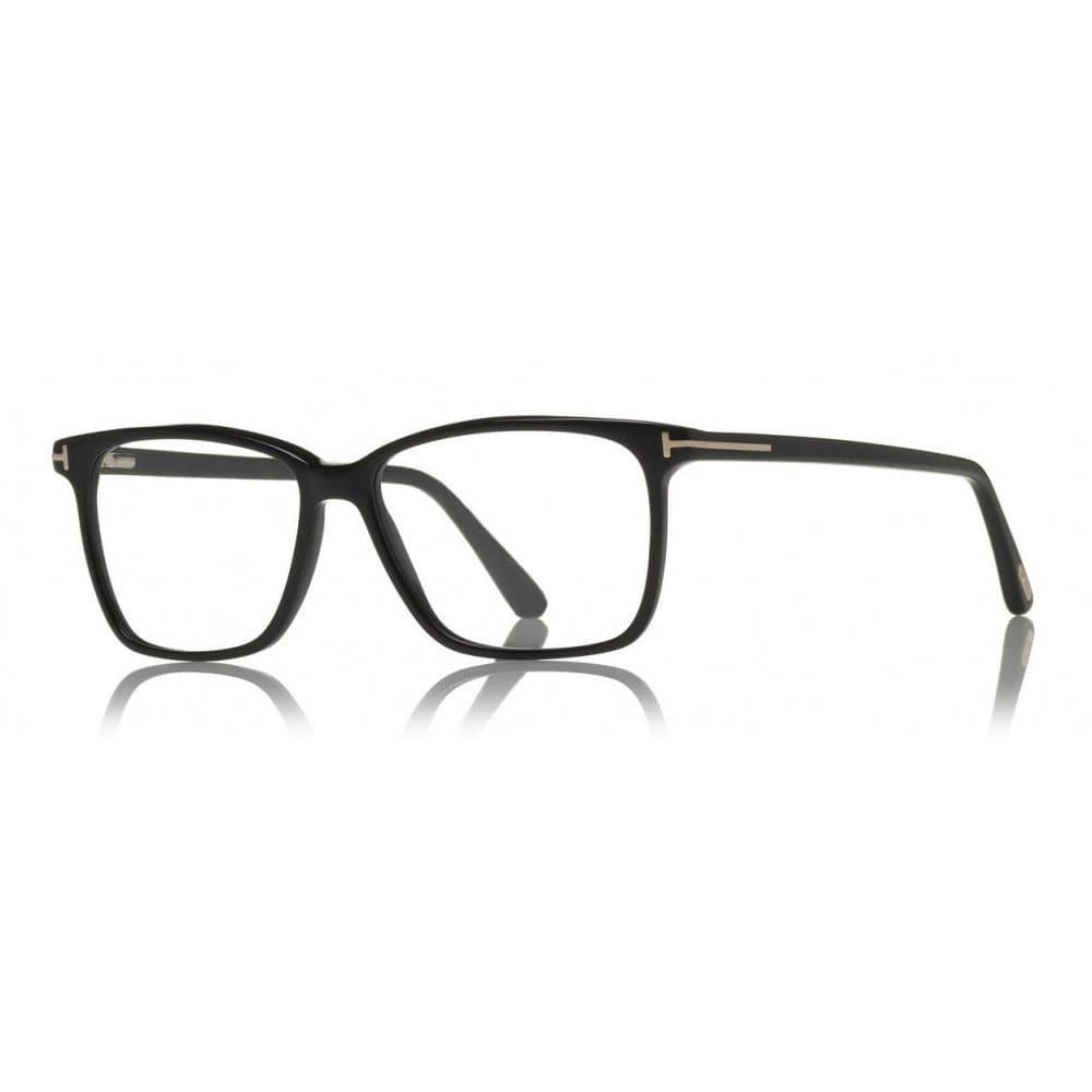 توم فورد rectangle Optical Glasses - Black - FT 5478-B